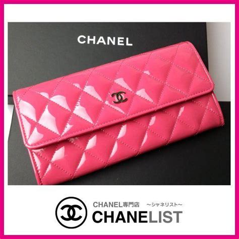 chanel 財布 ピンク